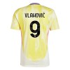 Maglia ufficiale Juventus Vlahovic 9 Trasferta 2024-25 per Bambino